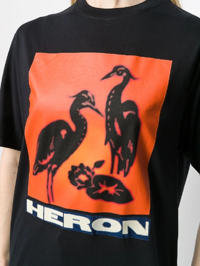 Shop Heron Preston Cotton Oversized T-shirt In Black