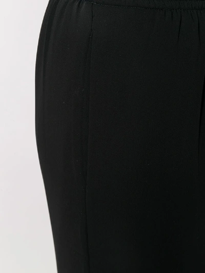 Shop Mm6 Maison Margiela Trousers In Black