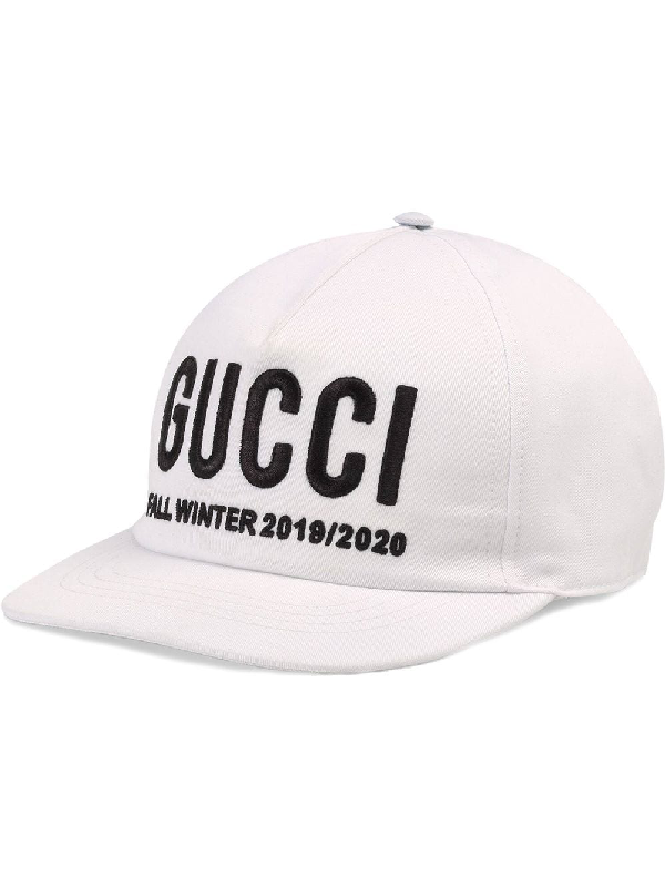 gucci white baseball cap