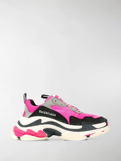 Shop Balenciaga Triple S Sneakers