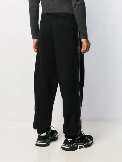 Shop Givenchy Cotton Jogging Trousers In Black
