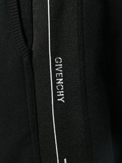 Shop Givenchy Cotton Jogging Trousers In Black