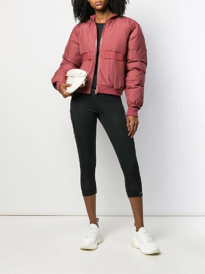 Shop Adidas By Stella Mccartney Bomber Jacket In Pink