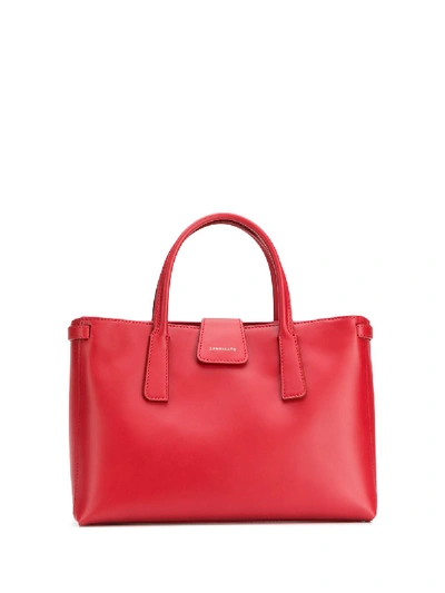 Shop Zanellato Small Duo Leather Bag In Red