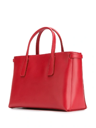 Shop Zanellato Small Duo Leather Bag In Red