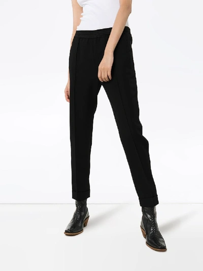 Shop Haider Ackermann Wool Trousers In Black