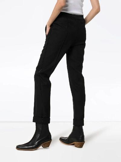 Shop Haider Ackermann Wool Trousers In Black