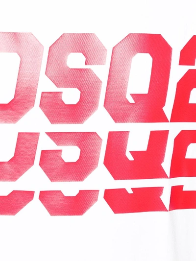 Shop Dsquared2 Logo T-shirt In White