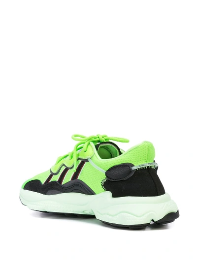 Shop Adidas Originals Ozweego Sneaker In Green