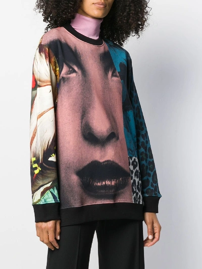 Shop Paul Smith Printed Sweatshirt In Multicolor
