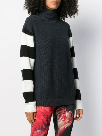 Shop Paul Smith Wool Highneck Jumper In Black