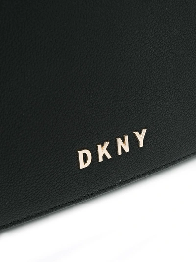 Shop Dkny Clara Leather Shoulder Bag