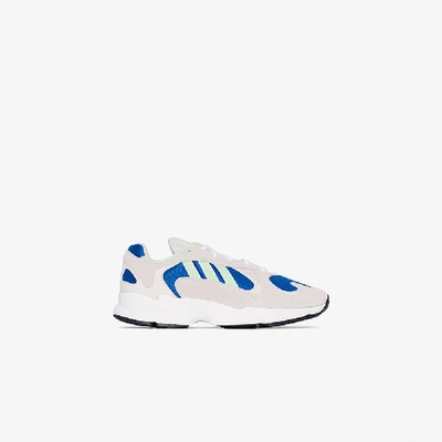 Shop Adidas Originals Yung Trainer In White