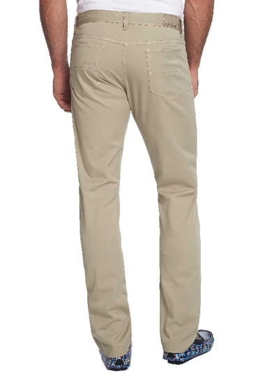 Shop Robert Graham Men's Seaton Perfect Fit Pants In Army Size: 38w By