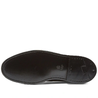 Shop Alden Shoe Company Alden Long Wing Blucher In Black