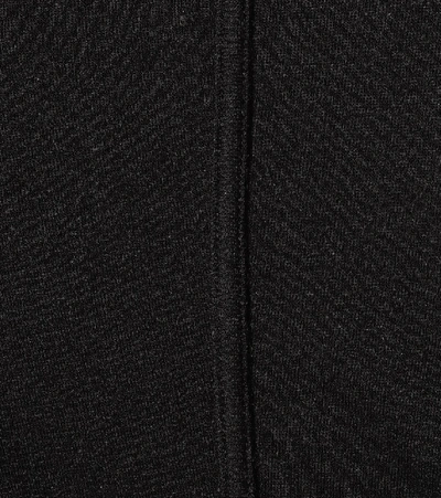 Shop Rick Owens High-neck Jersey Dress In Black