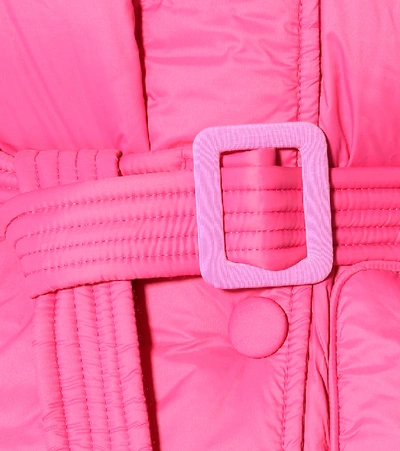 Shop Ienki Ienki Michlin Quilted-down Jacket In Pink