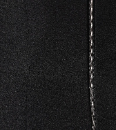 Shop Rasario Off-the-shoulder Crêpe Gown In Black