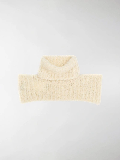 Shop Jacquemus Le Col Collar In White