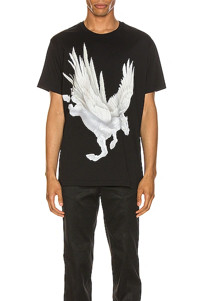 Shop Givenchy Graphic Tee In Black
