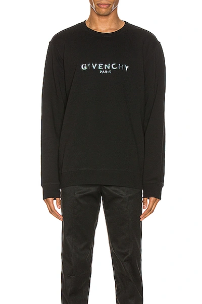Shop Givenchy Sweatshirt In Black