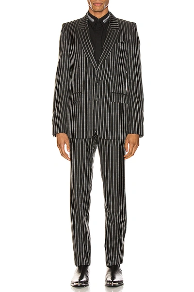 Shop Givenchy Blazer & Trouser Suit In Black & White