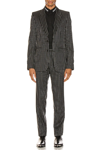 Shop Givenchy Blazer & Trouser Suit In Black & White