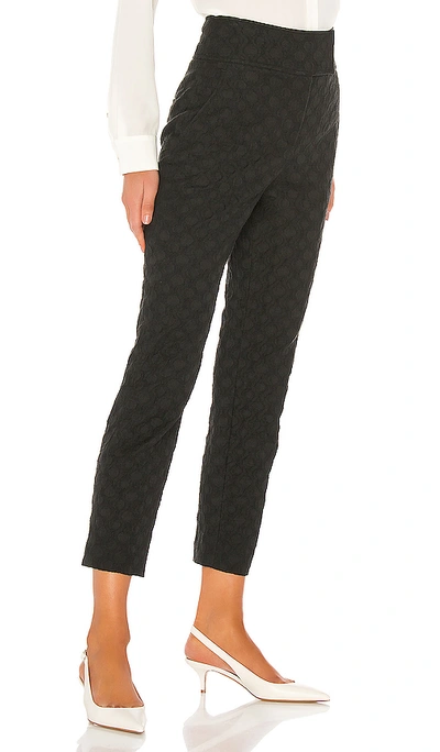 Shop Rebecca Taylor Jacquard Pant In Black