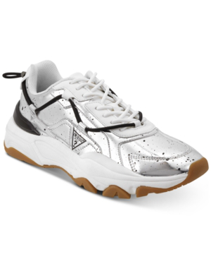 guess silver shoes