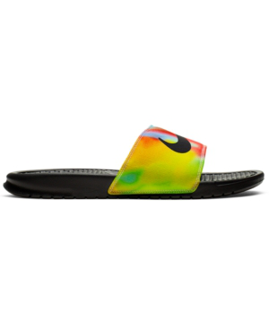 nike benassi jdi slide tie dye