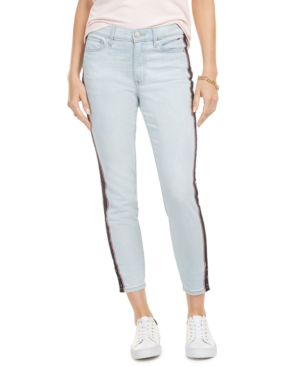 Tommy Hilfiger Side-stripe Skinny Jeans, Created For Macy's In Saint Claire  | ModeSens