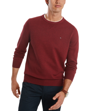 red tommy hilfiger crew neck