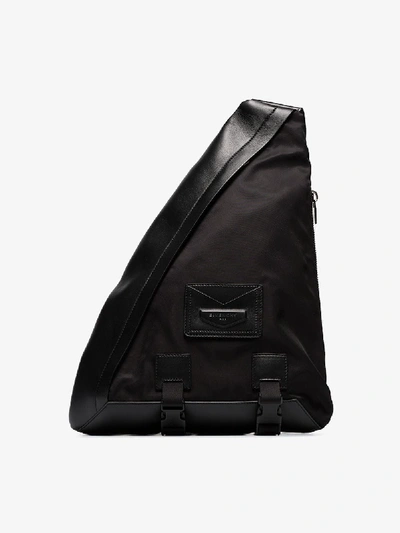 Shop Givenchy Black Triangle Backpack