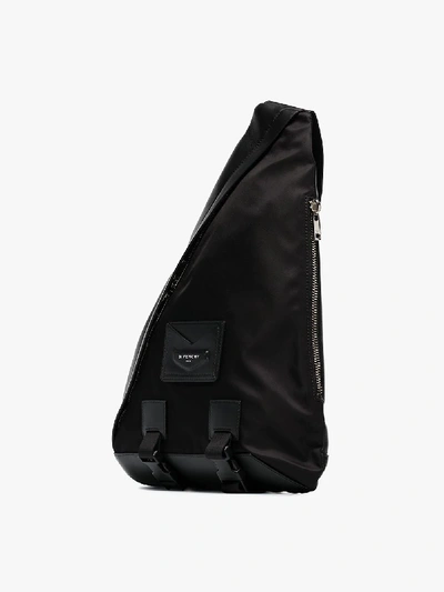 Shop Givenchy Black Triangle Backpack