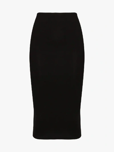 Shop Ninety Percent High Waist Tube Skirt In Black