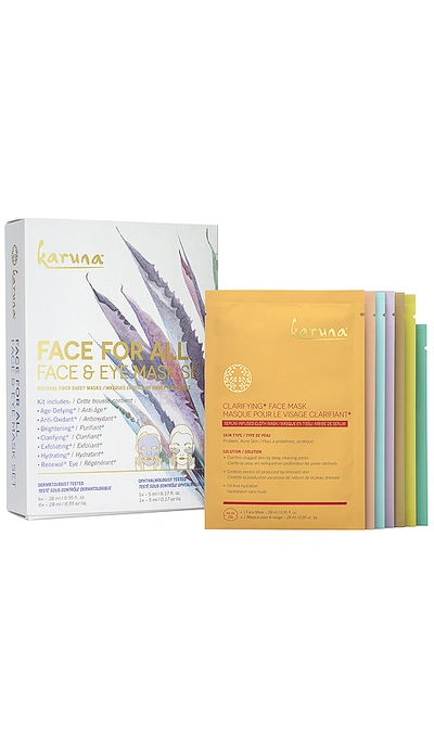 Shop Karuna Face For All Mask Set In Beauty: Na. In N,a