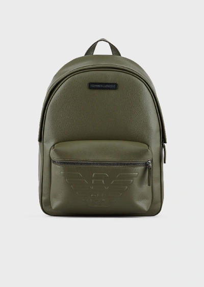 Shop Emporio Armani Backpacks - Item 45482630 In Military Green
