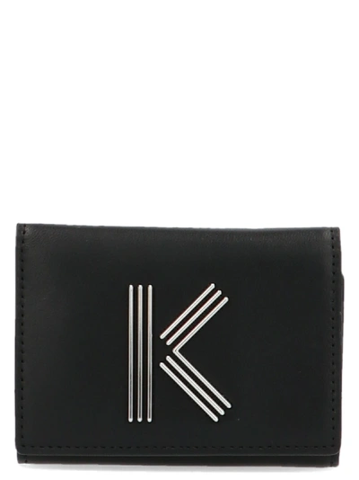 Shop Kenzo K-bag Wallet In Black