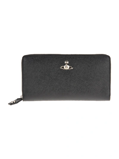 Shop Vivienne Westwood Pimplico Wallet In Black
