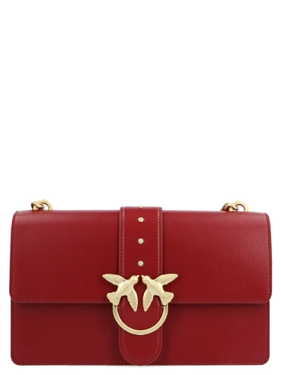 Shop Pinko Love Simply 12 Bag In Red