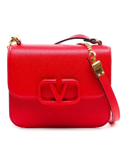 Shop Valentino Vsling Bag In Rouge Pur