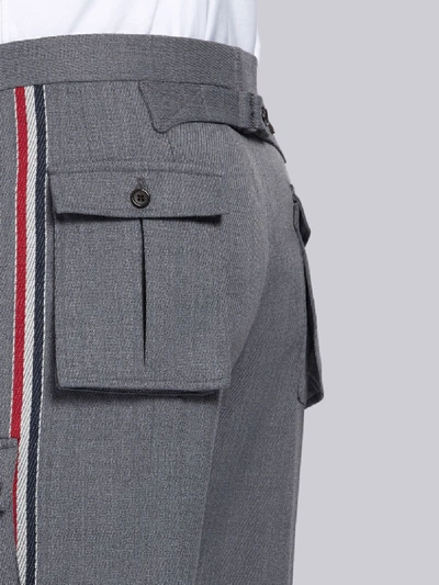 Shop Thom Browne Norfolk Straight-leg Trouser In Grey