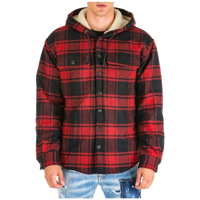 Shop Dsquared2 Men's Outerwear Jacket Blouson In Red
