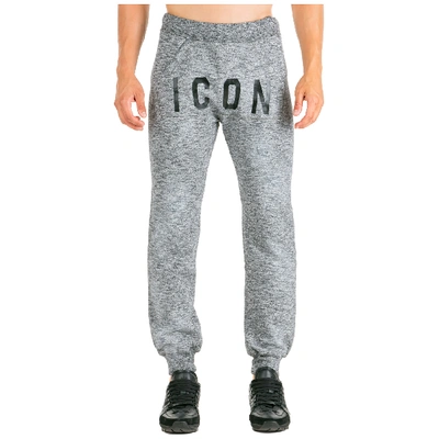 Shop Dsquared2 Men's Sport Tracksuit Trousers In Grey