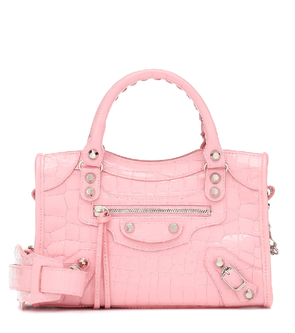 pink balenciaga crocs