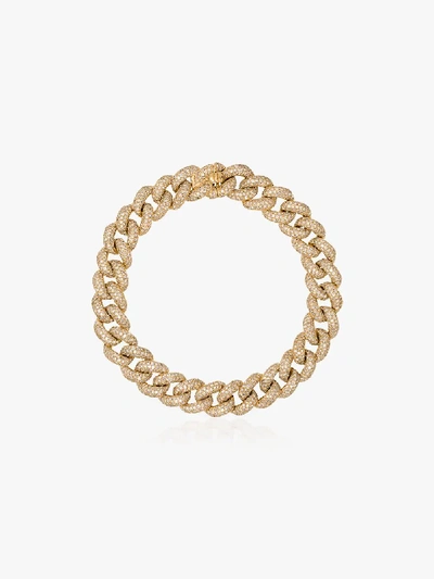 Shop Shay 18k Yellow Gold Essential Link Diamond Bracelet