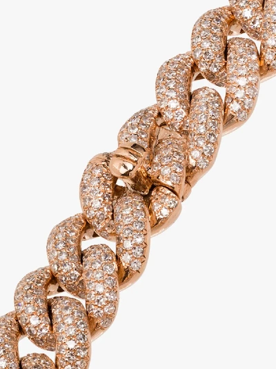 Shop Shay 18k Rose Gold Essential Link Diamond Bracelet