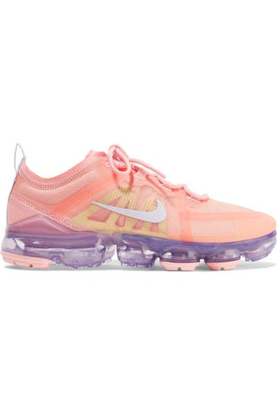 Shop Nike Air Vapormax 2019 Mesh And Pvc Sneakers In Coral