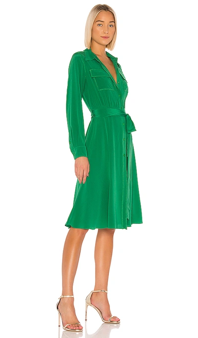 Shop Diane Von Furstenberg Antonette Dress In Stalk
