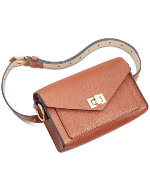 steve madden black belt bag